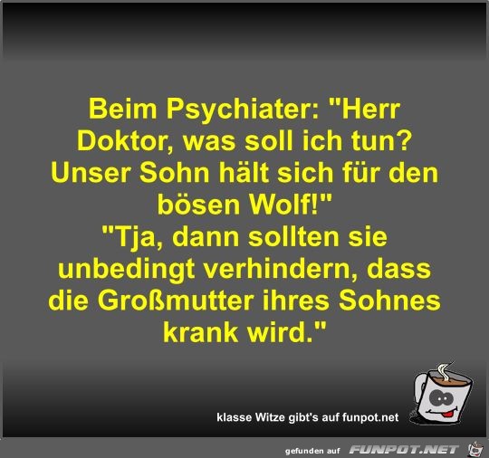 Beim Psychiater