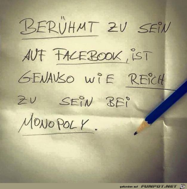 Berühmt zu sein Berühmt zu sein