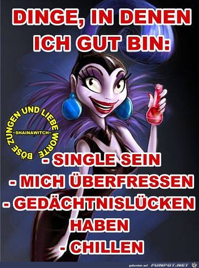 Wo ich gut drin bin Wo ich gut drin bin