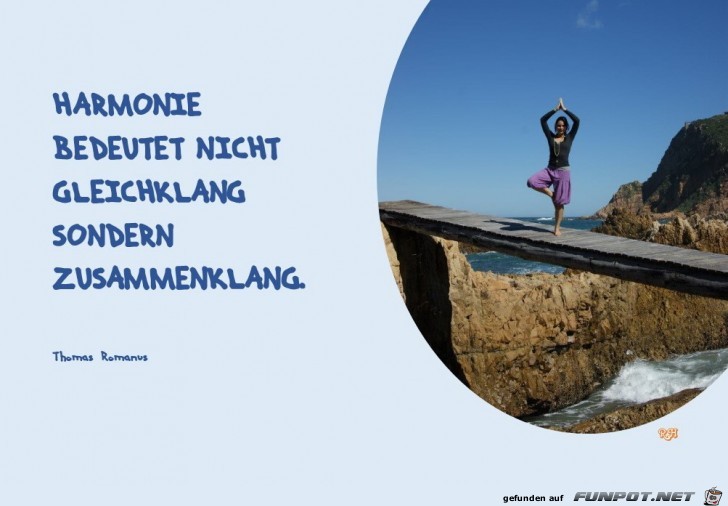 Harmonie bedeutet nicht Harmonie bedeutet nicht