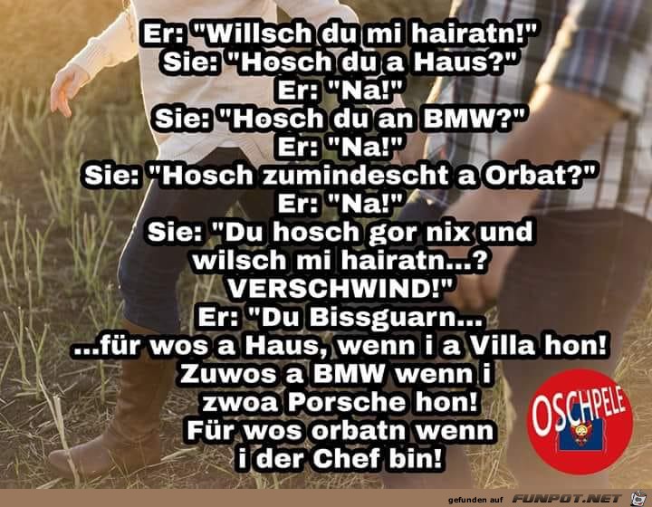 willst du mi heiraten