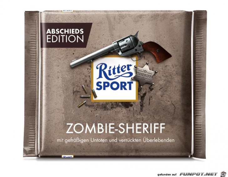 Ritter-Sport Zombie Sheriff