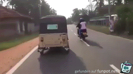 Reifenwechsel wärend der Fahrt Reifenwechsel wärend der Fahrt