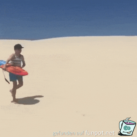 Sanddnen surfen