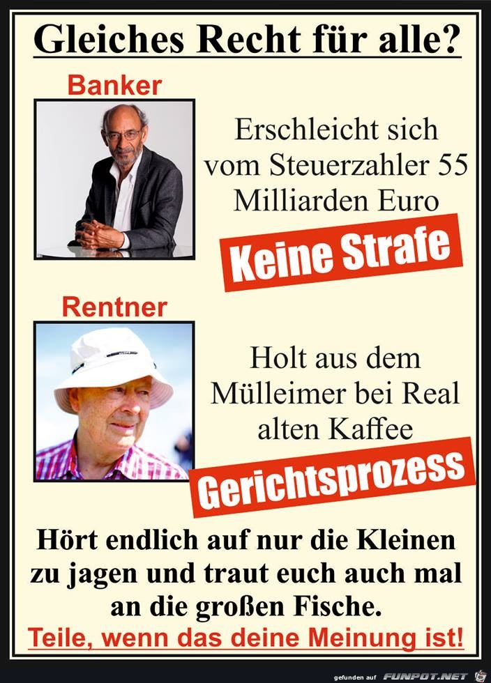 Gleiches Recht fuer alle