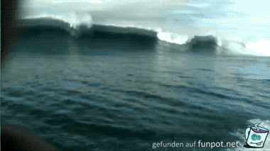 Hohe Welle am Strand Hohe Welle am Strand