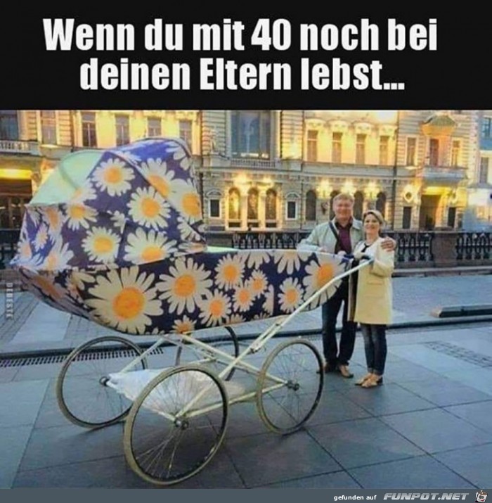 Lebst Du noch bei Deinen Eltern