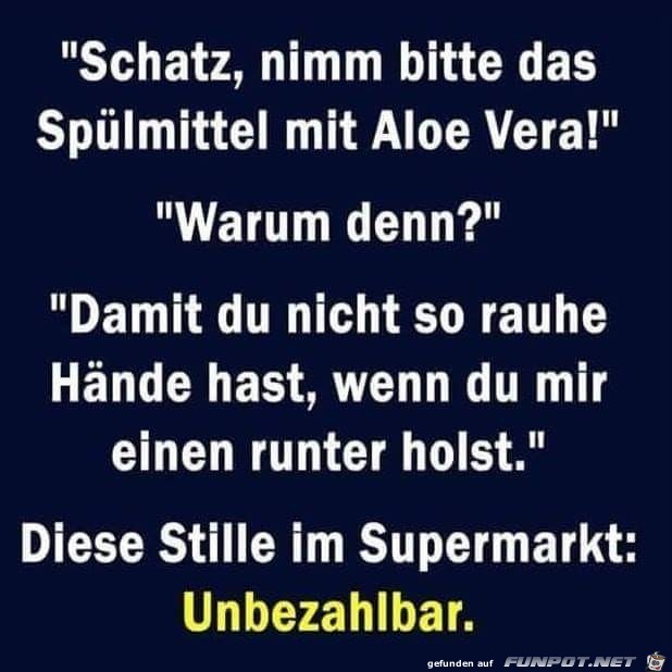 Stille im Supermarkt Stille im Supermarkt