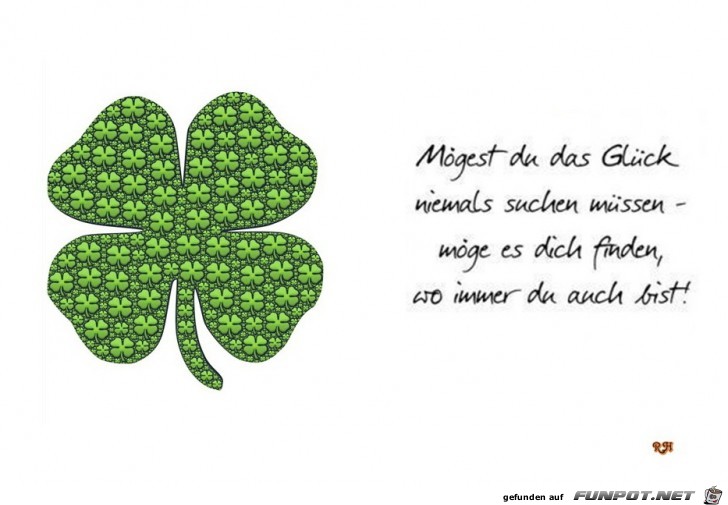 moegest du das Glueck moegest du das Glueck