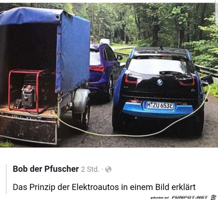 Ein Elektro-Auto...