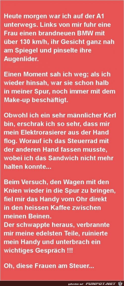 Frauen am Steuer......