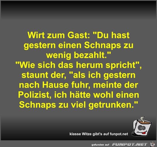 Wirt zum Gast