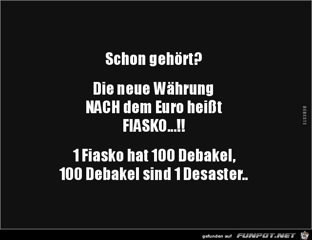 schon gehört??.... schon gehört??....