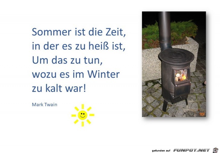 Sommer ist die Zeit