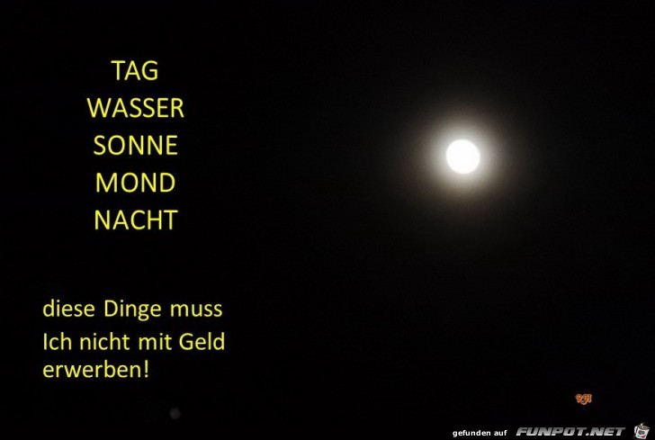 tag wasser sonne mond nacht tag wasser sonne mond nacht
