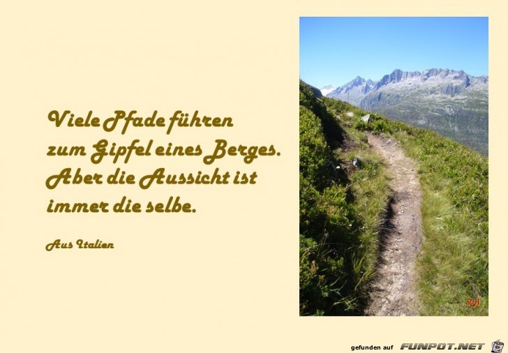 viele pfade viele pfade