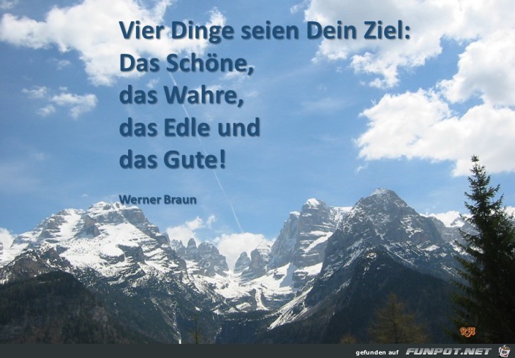 vier dinge seien dein ziel vier dinge seien dein ziel