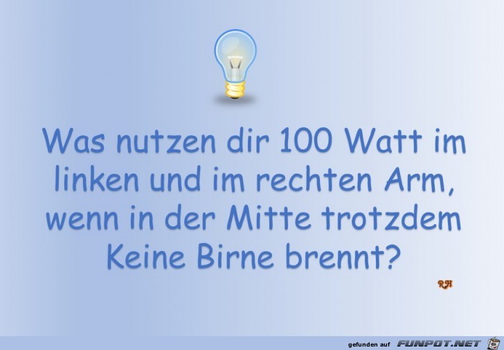 was nutzen dir 100 watt