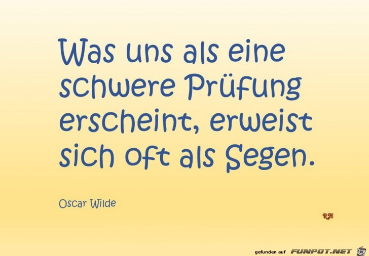 was uns als eine schwere pruefung was uns als eine schwere pruefung