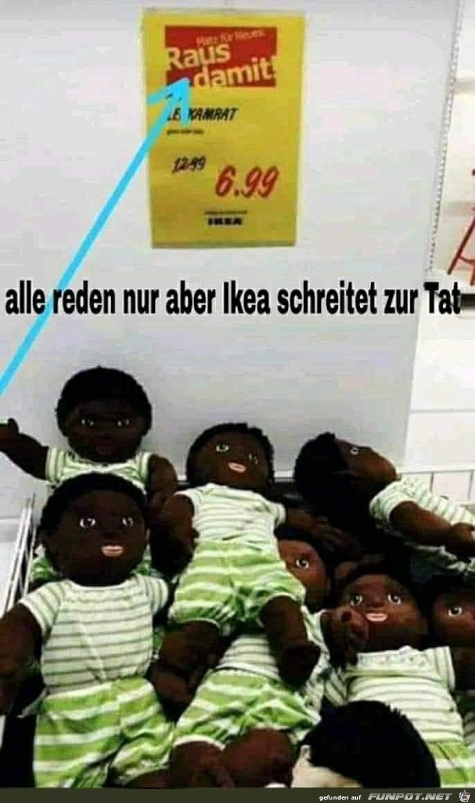 Ikea schreitet zur Tat