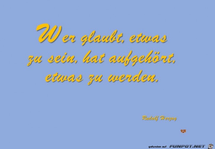 wer glaubt etwas zu sein wer glaubt etwas zu sein