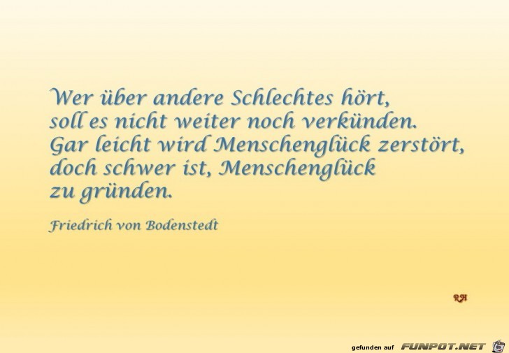 wer ueber andere schlechtes hoert wer ueber andere schlechtes hoert