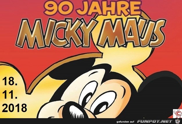 90ter Geburtstag Micky Maus
