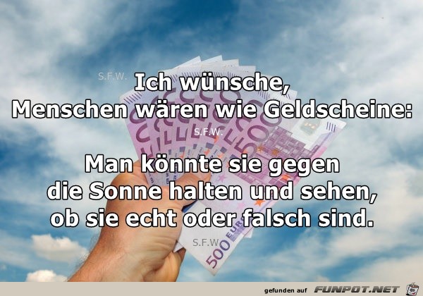 Ich wuensche Menschen Ich wuensche Menschen