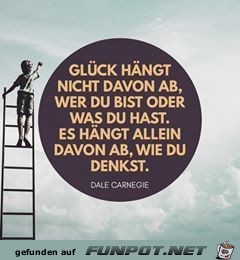 glueck haengt nicht davon ab