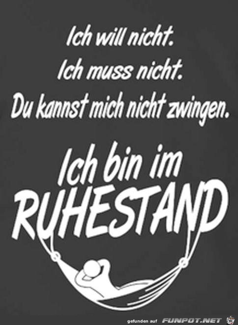 Ruhestand