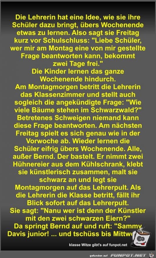 Die Lehrerin hat eine Idee Die Lehrerin hat eine Idee