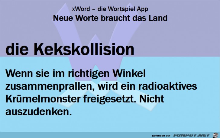 Neue-Worte-Kekskollision