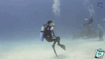 Unterwassertanz