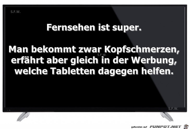 Fernsehen ist super