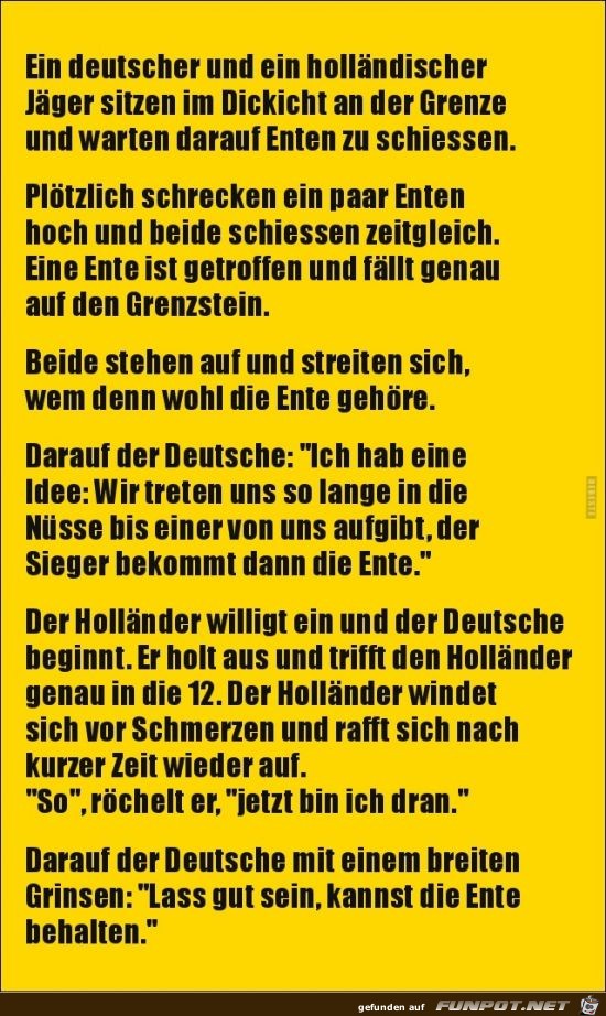der Sieger bekommt die Ente....... der Sieger bekommt die Ente.......