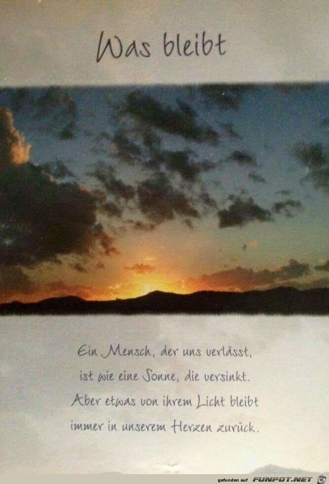 Was bleibt Was bleibt