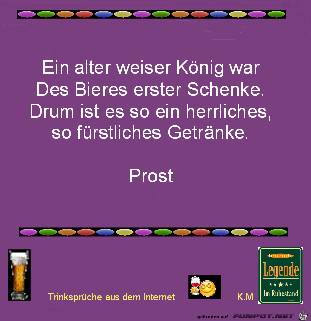 ein alter weiser Koenig