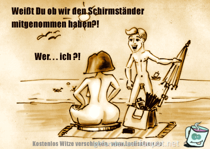 Witz-Illustration-Schirm Witz-Illustration-Schirm