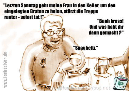 Witz-Illustration-Spaghetti Witz-Illustration-Spaghetti