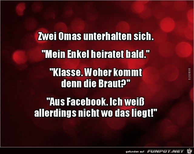 zwei Omas unterhalten siich,...... zwei Omas unterhalten siich,......