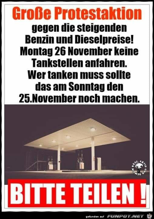 WICHTIG - Grosse Protestaktion WICHTIG - Grosse Protestaktion