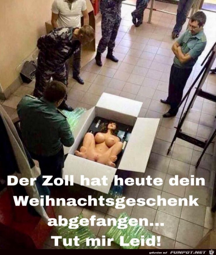 Weihnachtsgeschenk abgefangen Weihnachtsgeschenk abgefangen
