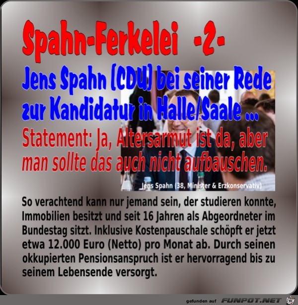 Spahn-Ferkelei -2- Spahn-Ferkelei -2-