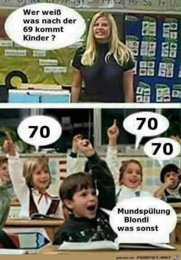 Was kommt nach 69 Was kommt nach 69