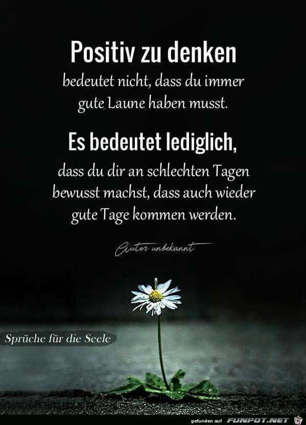positiv zu denken positiv zu denken