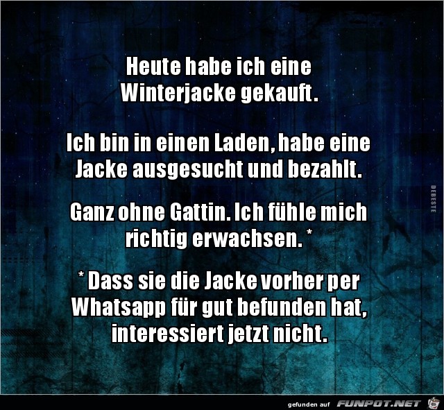 So luft das