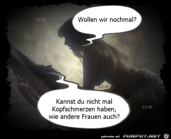 Wollen wir nochmal