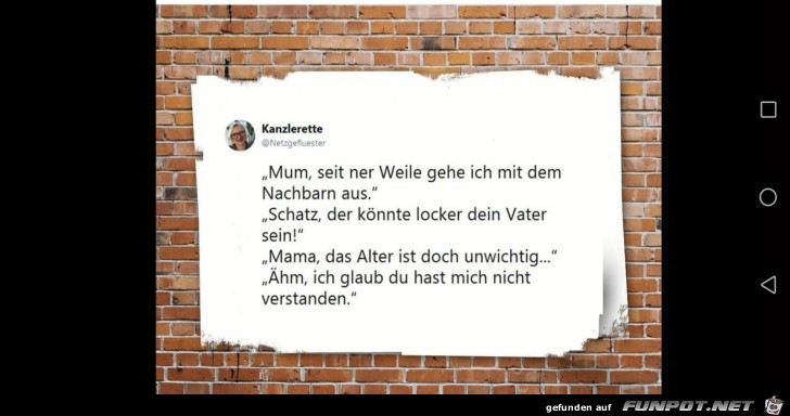 Mit dem Nachbarn ausgehen