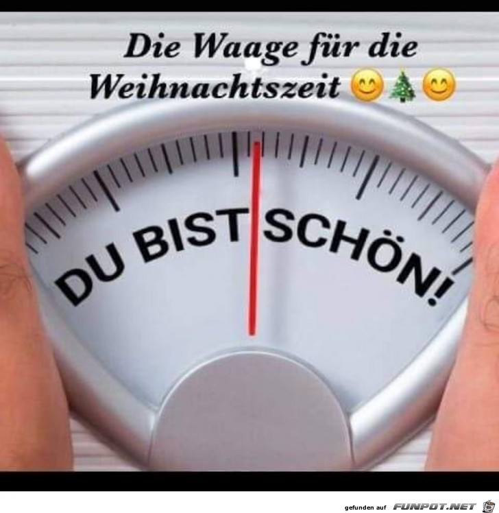 Waage für die Weihnachtszeit Waage für die Weihnachtszeit