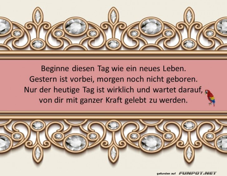 Beginne diesen Tag Beginne diesen Tag